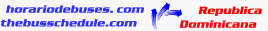 horario de bus logo République dominicaine
